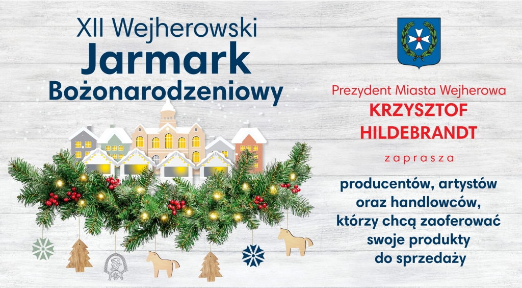 Zostań wystawcą XII Jarmarku Bożonarodzeniowego