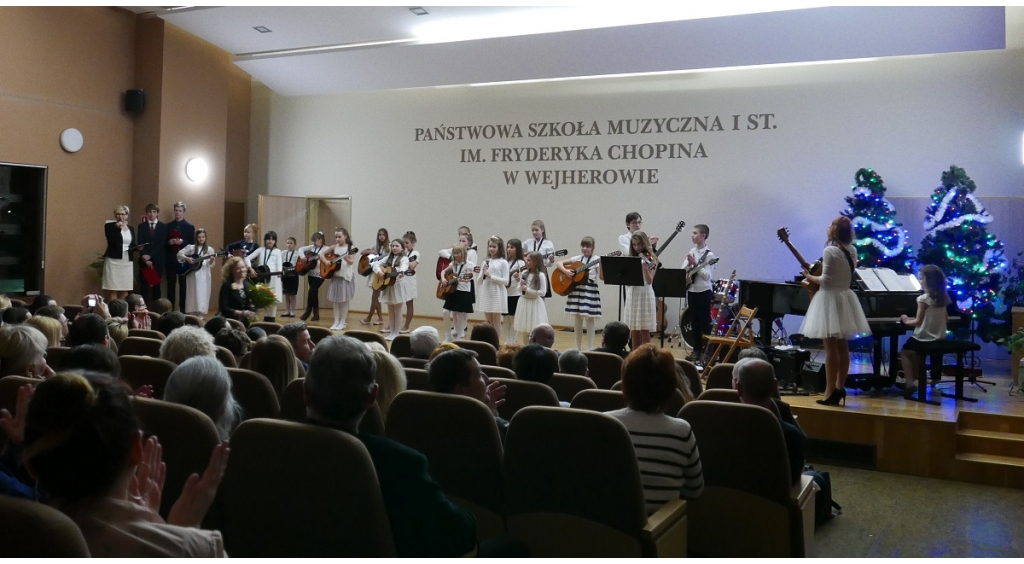 Koncert uczniów społecznej w Szkole Muzycznej w Wejherowie