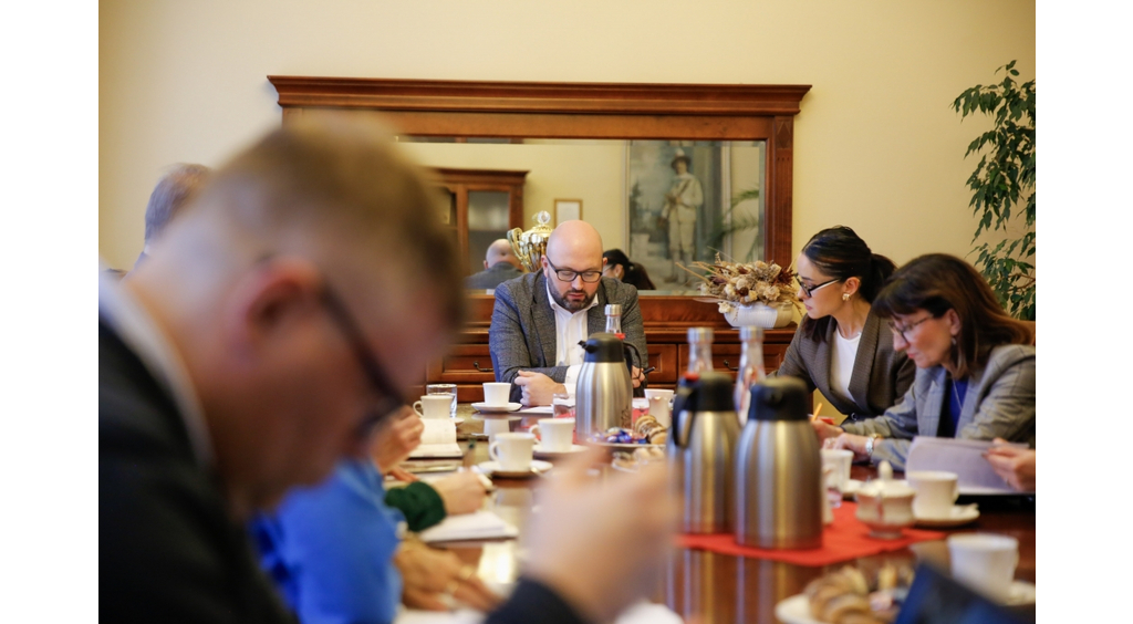 Spotkanie z dyrektorami wejherowskich szkół