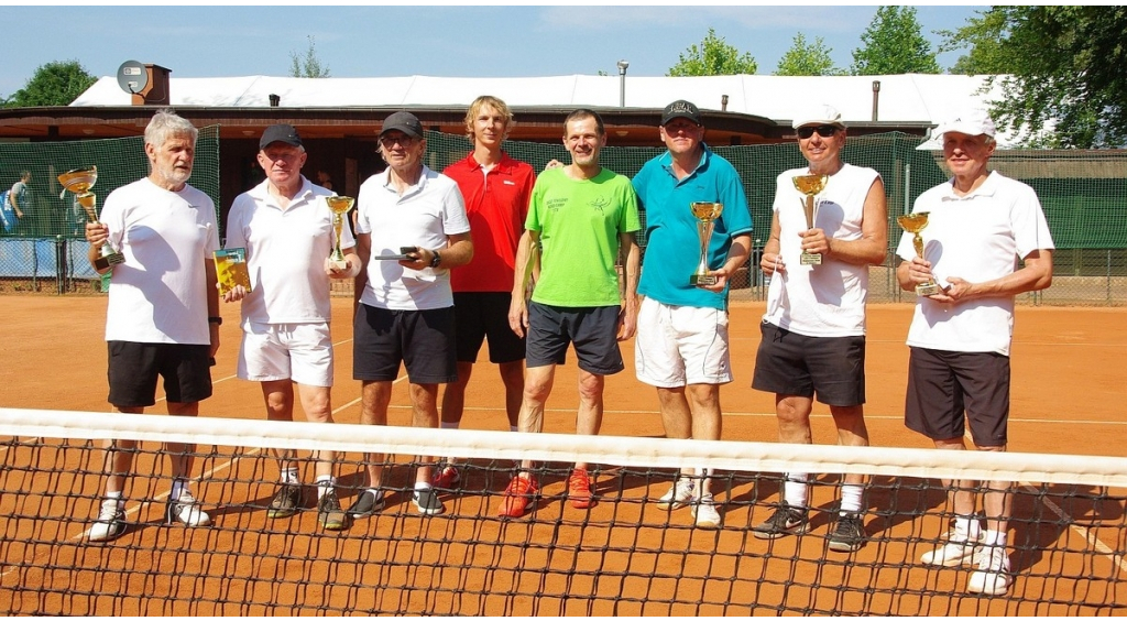 Turniej tenisowy z udziałem Zenona Laskowika 
