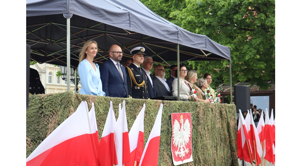 Przysięga wojskowa na Placu Jakuba Wejhera