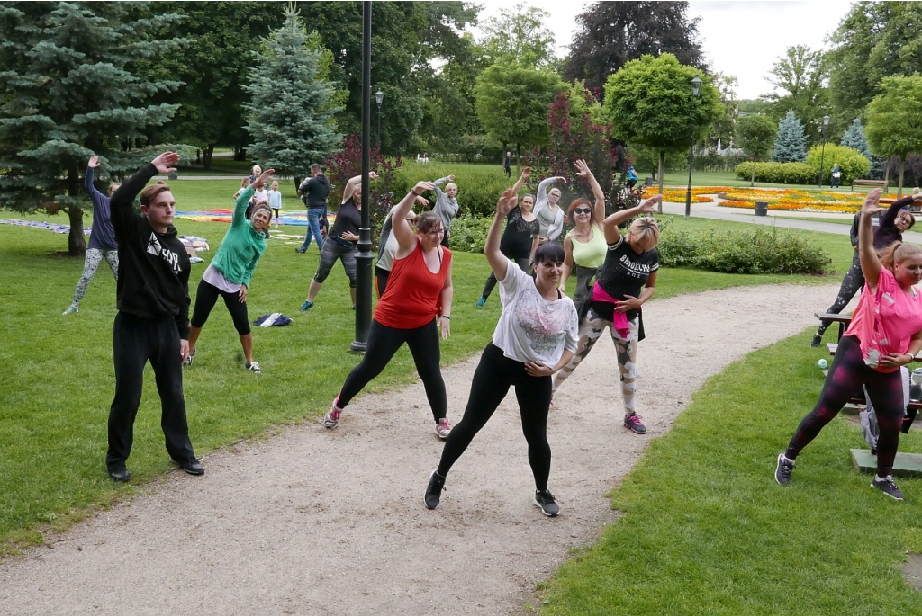 Zumba w Parku Miejskim