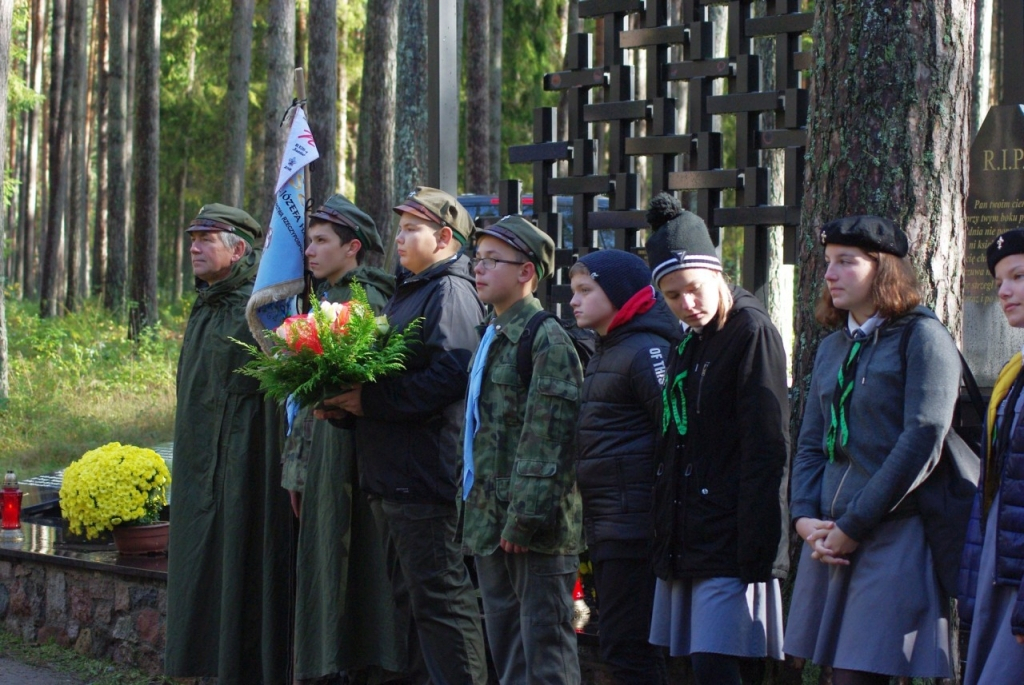 Uroczystość patriotyczna w Piaśnicy