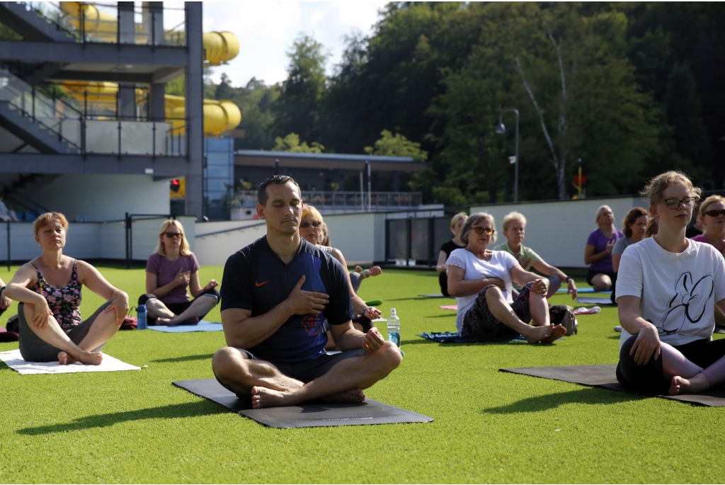 Joga w Wodnych Ogrodach