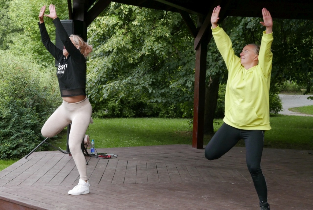 Zumba w Parku Miejskim