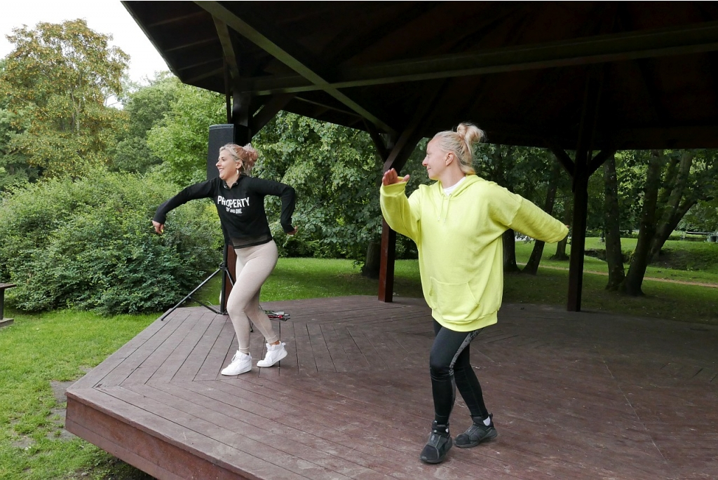 Zumba w Parku Miejskim