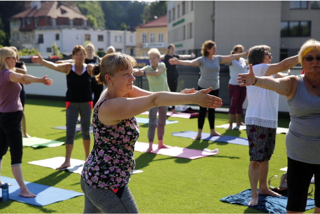 Joga w Wodnych Ogrodach