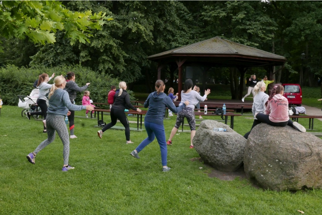 Zumba w Parku Miejskim