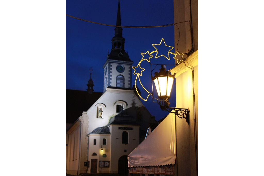 Iluminacje świetlne w Wejherowie-centrum