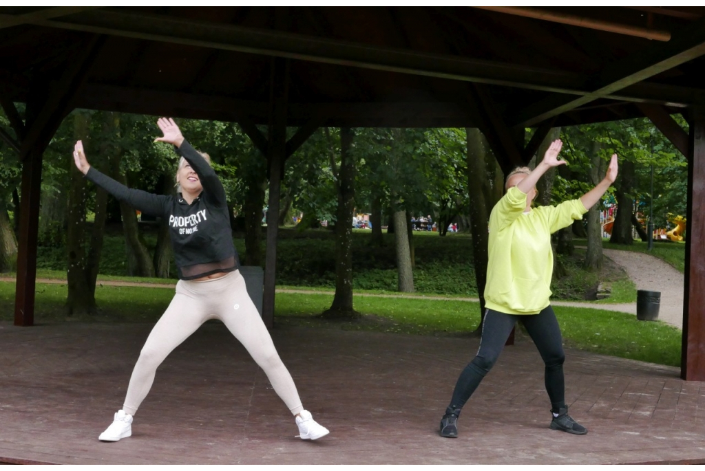 Zumba w Parku Miejskim