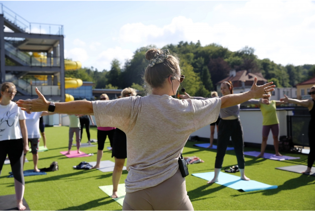 Joga w Wodnych Ogrodach