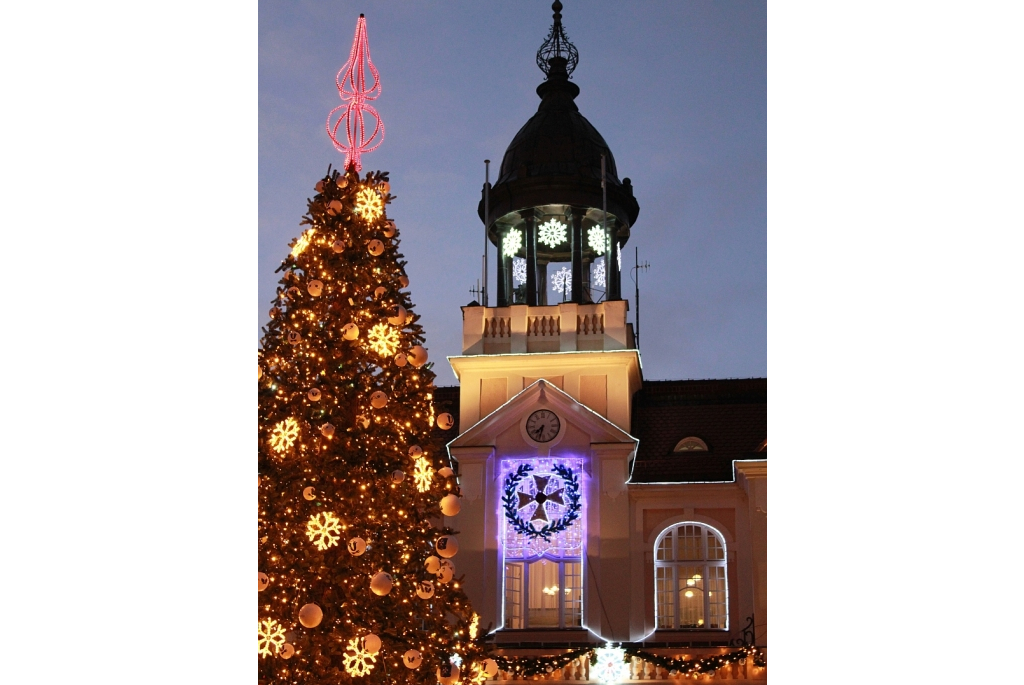 Iluminacje świetlne w Wejherowie-centrum