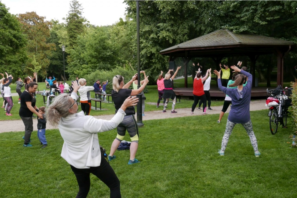 Zumba w Parku Miejskim