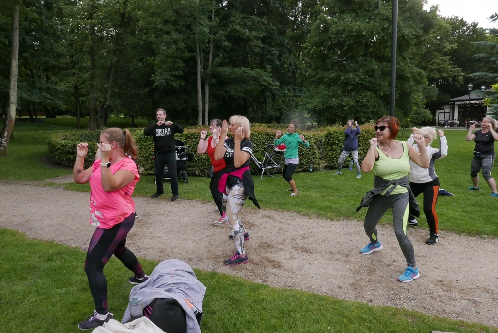 Zumba w Parku Miejskim