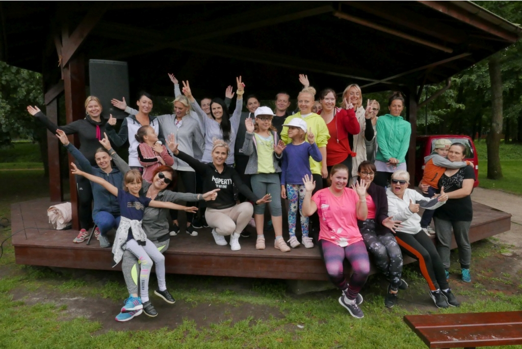 Zumba w Parku Miejskim