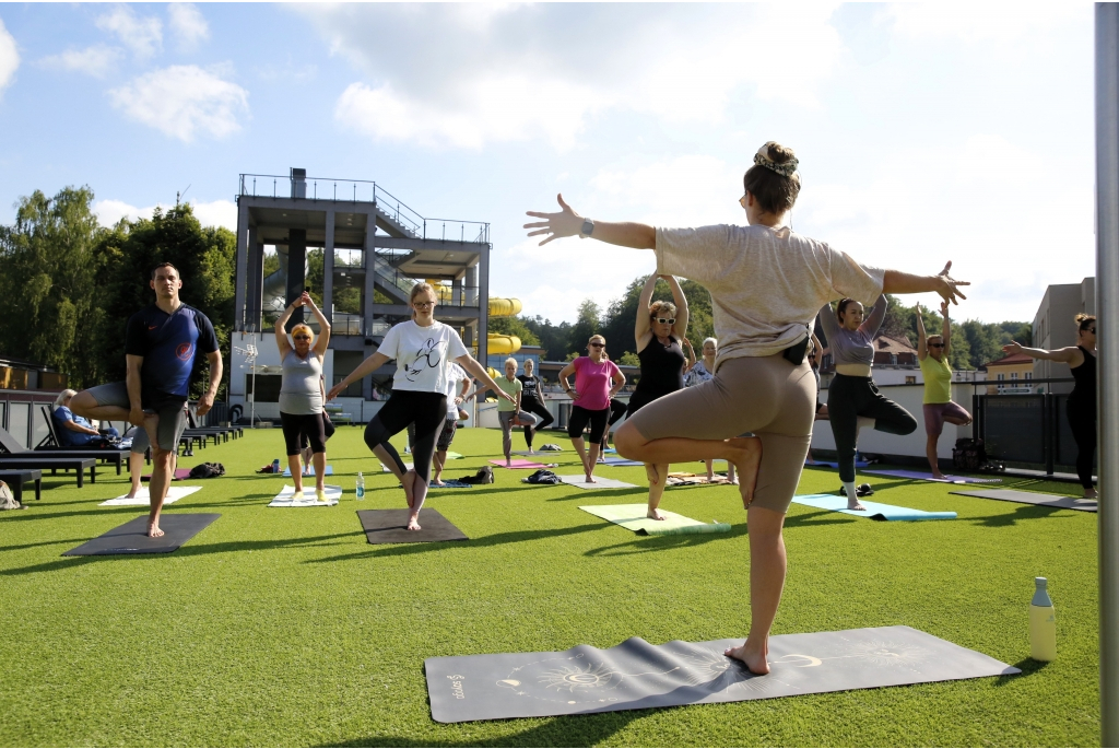 Joga w Wodnych Ogrodach