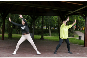 Zumba w Parku Miejskim