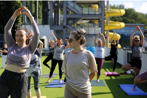 Joga w Wodnych Ogrodach