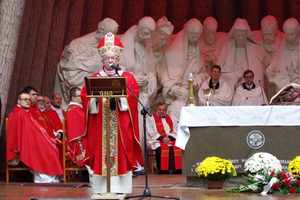 Uroczystość patriotyczna w Piaśnicy