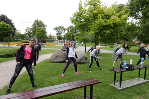 Zumba w Parku Miejskim