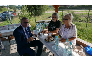 Odsłonięcie nazwy nowego ronda na Śmiechowie