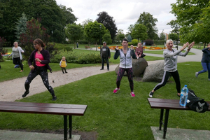Zumba w Parku Miejskim