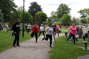 Zumba w Parku Miejskim