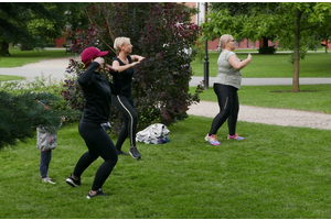 Zumba w Parku Miejskim