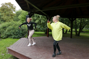 Zumba w Parku Miejskim