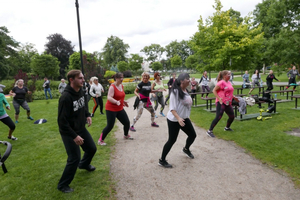 Zumba w Parku Miejskim