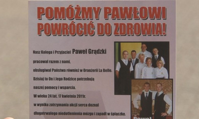 Pomóż Pawłowi wrócić do zdrowia.