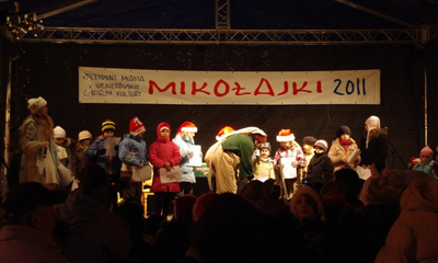 Mikołajki na rynku - 06-12-2011