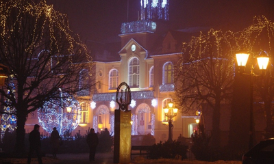 Iluminacje świateczne w Wejherowie - 16.12.2012