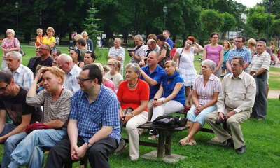 Koncert letni w parku Agnieszki Kostenckiej i Andrzeja Marczyńskiego - 28.07.2013