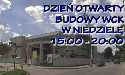 Dzień otwarty na budowie WCK.