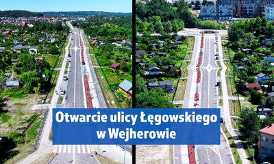 Otwarcie ulicy Łęgowskiego