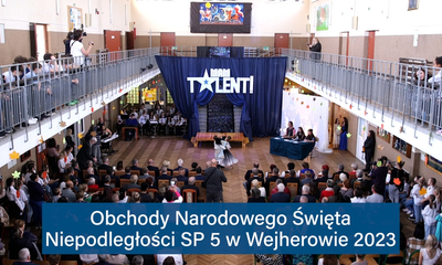 Obchody Dnia Niepodległości w SP5 w Wejherowie