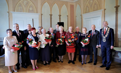 Uroczystość wręczenia Medali za długoletnie pożycie małżeńskie 13.02.2020 r.