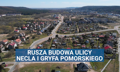 Rusza budowa ulic Necla i Gryfa Pomorskiego