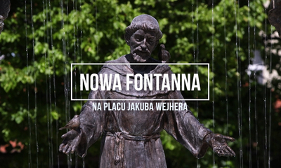 Nowa fontanna na placu Jakuba Wejhera