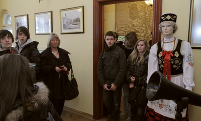 Wizyta młodzieży francuskiej w ratuszu - 31.03.2011
