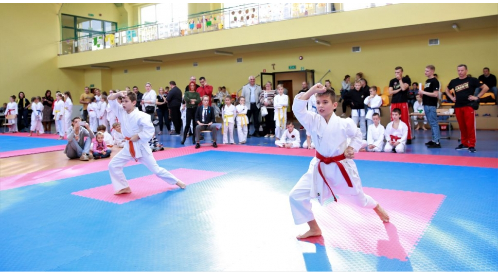 Dzieci rywalizowały w turnieju karate