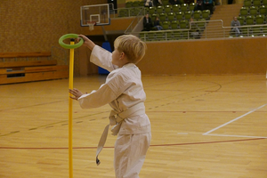 Trening karate shotokan z Mikołajem