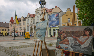 Wejherowscy artyści zainaugurowali warsztaty malarskie