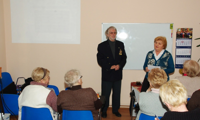 Spotkanie z poetą Zbigniewem Jablońskim w WUTW YMCA - 05.02. 2014