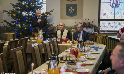 Opłatek emerytowanych pracowników urzędu miasta Wejherowa - 22.12.2015