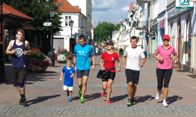 Karol Dzieciątko - rozgrzewka przed startem - 11.08.2013