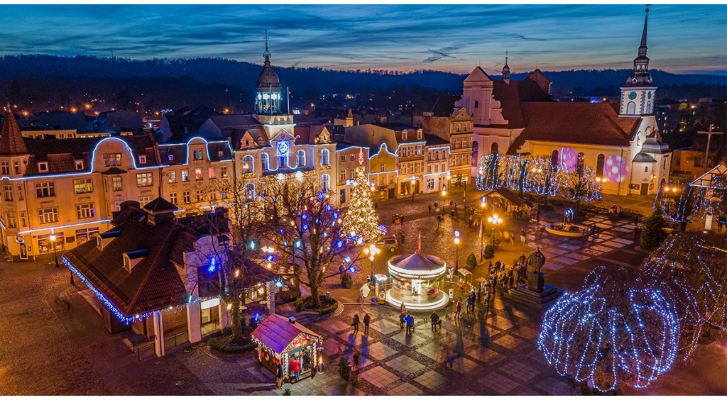 Świąteczna iluminacja w Wejherowie