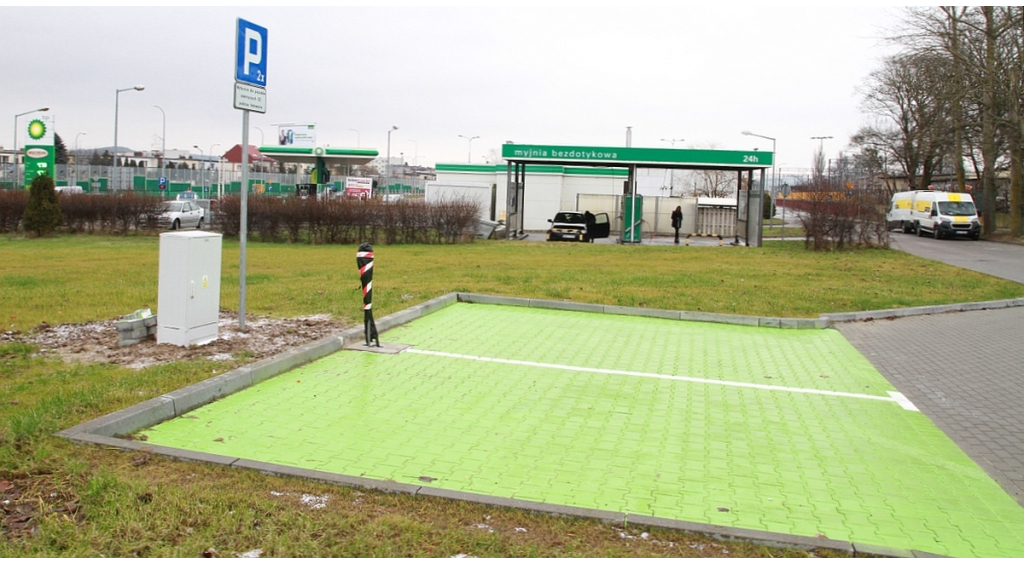 Stacja ładowania samochodów elektrycznych w Wejherowie