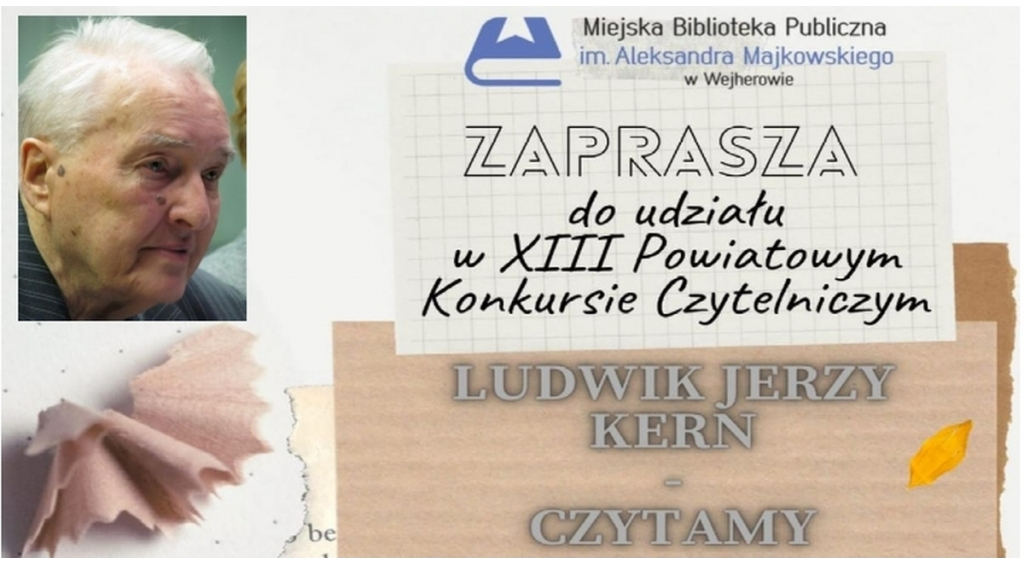 XIII Powiatowy Konkurs Czytelniczy „Ludwik Jerzy Kern - Czytamy”